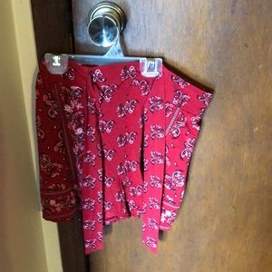 Bandana shorts size medium worn once